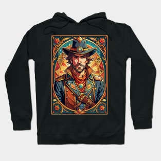 Cowboy tarot card Hoodie